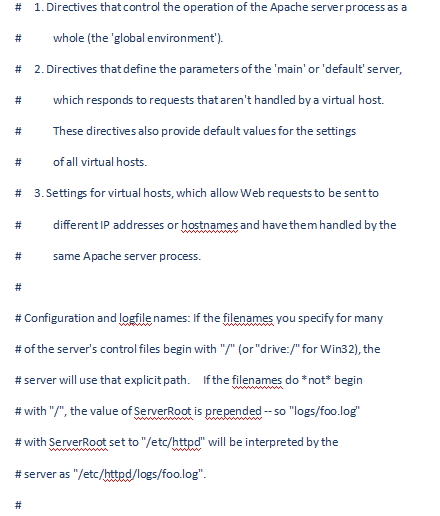 Apache配置文件详解 中文_服务器教程