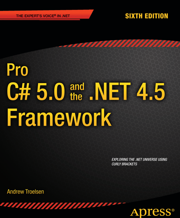 Pro C# 5.0与.NET 4.5高级程序设计（第6版） 英文pdf_NET教程