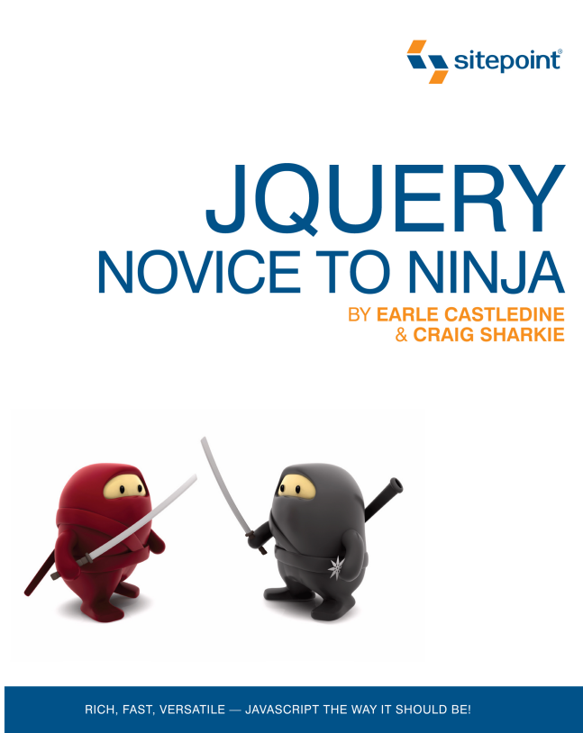 JQuery 菜鸟到忍者 pdf_前端开发教程