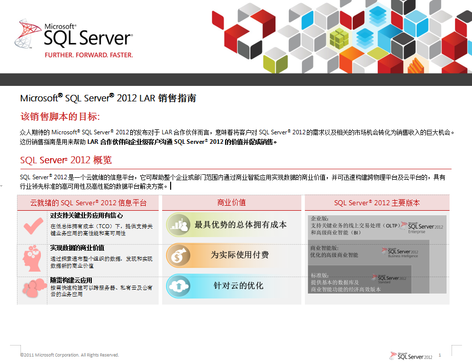 SQL Server 2012 LAR销售指南_数据库教程