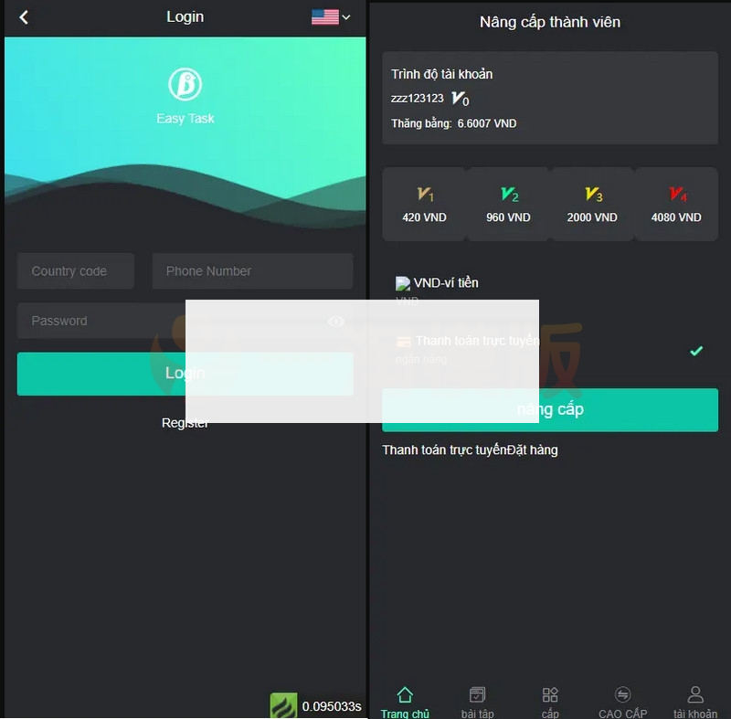 基于thinkphp的国际版双语言任务点赞源码系统越南版脸书任务点赞系统源码