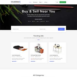 二手买卖交易平台网站静态HTML模板下载