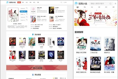 狂雨小说系统带全部插件/真正可以运营的小说站点系统源码