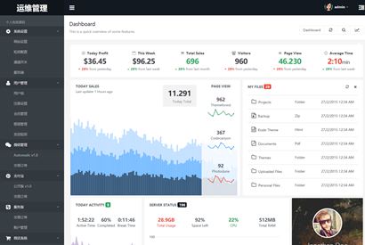 运营级个人免签支付源码+带有服务监控模块强大后台功能全面
