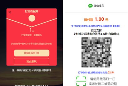 视频打赏源码 修复新浪短链 增加域名调用