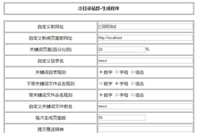 单站群程序 自动采集新闻自动seo标题伪原创等多种功能
