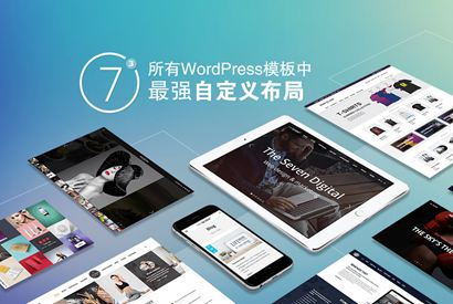 wordpress主题The7_v.9.5.2.2可视化建站最新汉化版带秘钥