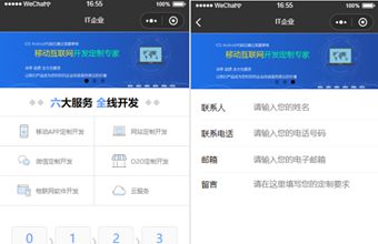 互联网IT公司微信小程序前端源码