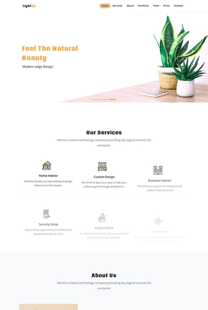 创意技术公司网站模板