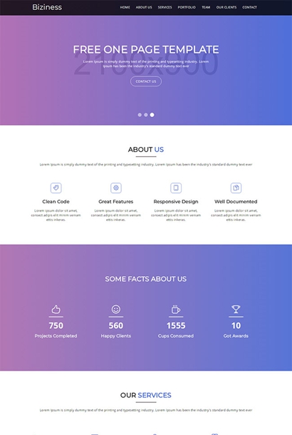 紫色渐变展览活动单页模板