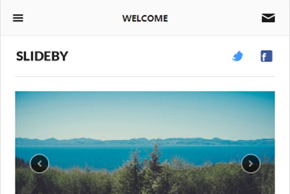 【静态模版】仿Slideby触屏版html5响应式手机wap网站模板下载