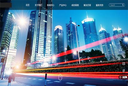 织梦模板自适应手机版 响应式HTML5高端电子机械企网站源码 高新技术设备企业网站