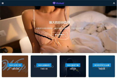 WordPress高端日主题Rizhuti3.2免授权版 虚拟资源下载类站点源码 解决支付跳转问题