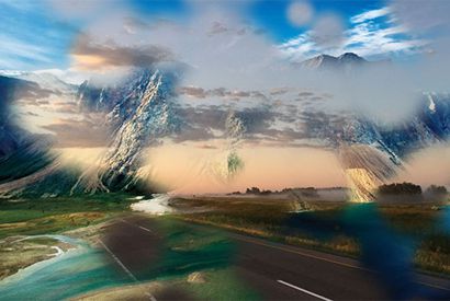 烟雾消散图片切换Canvas特效