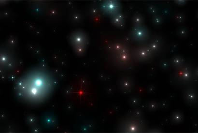 Canvas绘制的HTML5全屏酷炫群星闪耀3D星空背景动画特效