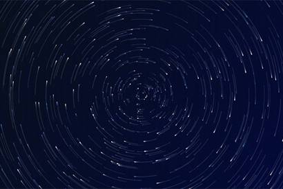 Canvas绘制的HTML5旋涡星空旋转背景特效