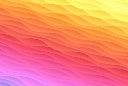 HTML5_Canvass制作的彩虹波浪动画特效