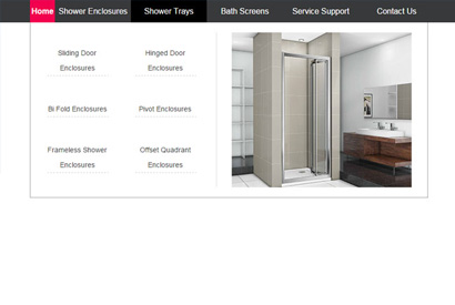 jQuery黑色网站导航下拉菜单代码