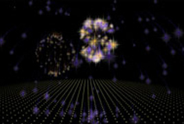 Canvas绘制3D烟花动画特效