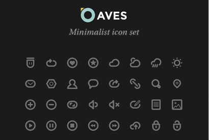 鸟类图标集 UI设计图标 PSD素材