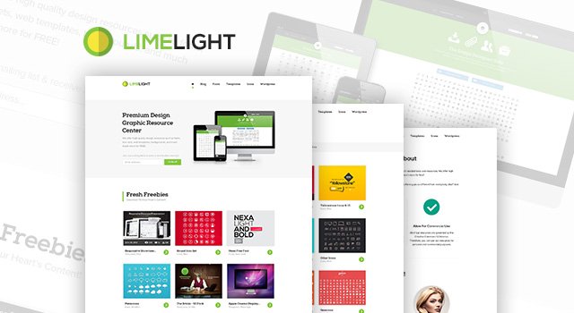 无污染的PSD网站UI设计