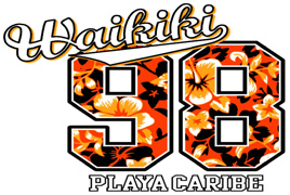 数字98花朵图案图片素材 CDR