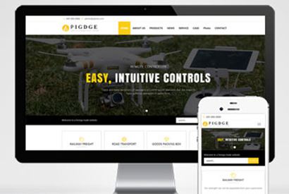 (自适应手机端)响应式五金电器出口英文外贸类网站pbootcms模板 HTML5五金电子产品外贸网站源码下载