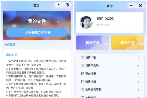 ERMEB云盘发卡小程序系统源码
