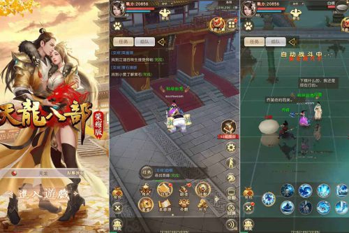 新天龙八部荣耀客户端服务端源码_经典武侠手游