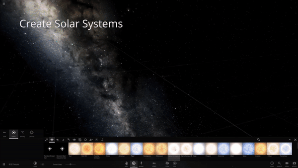 Create Solar Systems